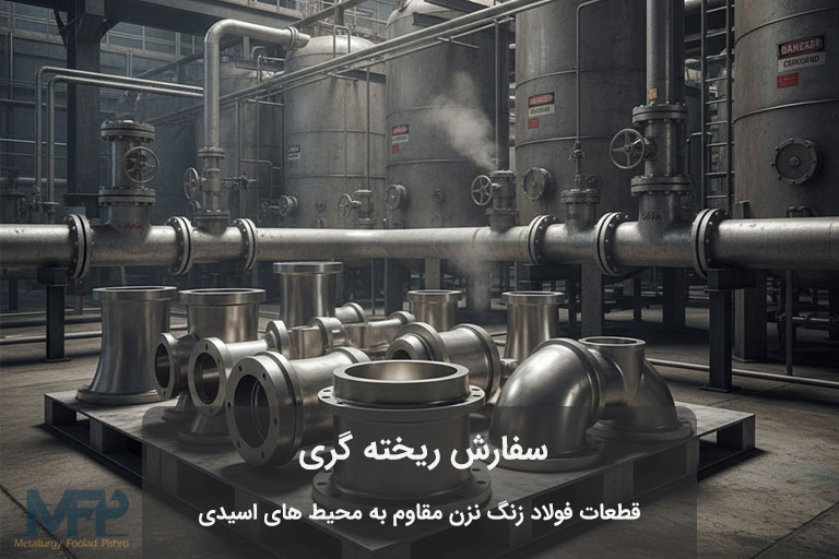 قطعات مناسب محیط اسیدی