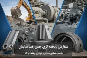 قطعات چدن ضد سایش