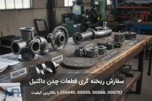 قطعات ریخته گری چدن داکتیل